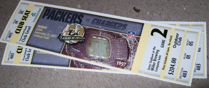 packer game tickets